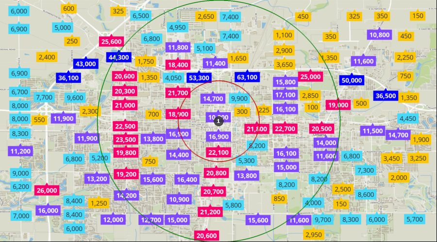 Champaign, Illinois - Daily Average Traffic Count
